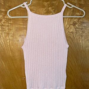 Light pink crop top from H&M